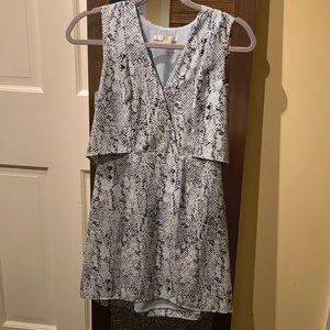 pretty snakeskin dress